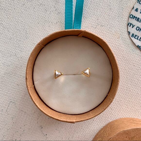 Shiraleah | Ophelia Gold Tone & White Marbled Adjustable Size 7 Ring - Picture 5 of 8